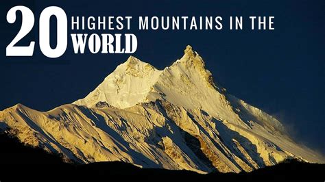 List Of Top Highest Mountains Of The World Chetan Tm