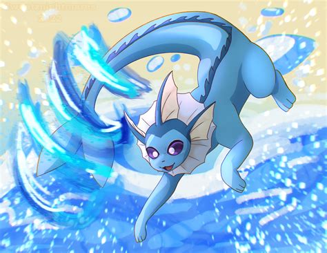 Vaporeon by SweetzNightmares on DeviantArt