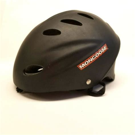 Black Mongoose Youth Street Hard Shell Bike Bicycle Helmet Mg75128 Ebay