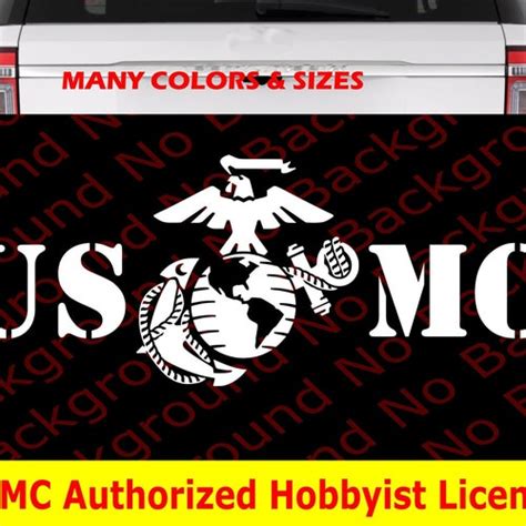 Marines The Few The Proud Vinyl Decal United States Marine Etsy