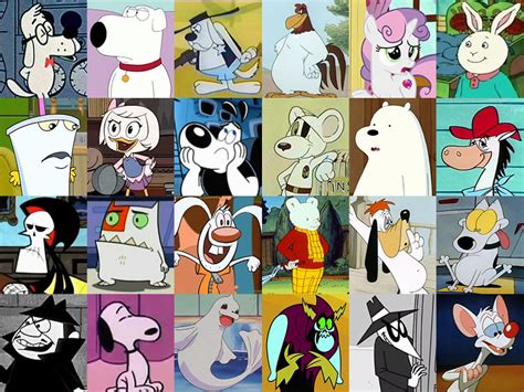Click The White Skinned Cartoon Character Quiz By Sharktoother140