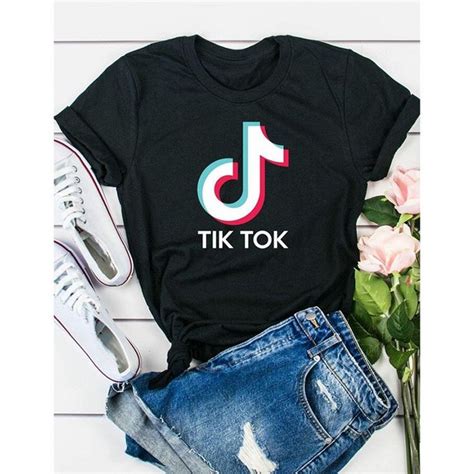 Sysea Tik Tok Print Women Casual Summer T Shirt