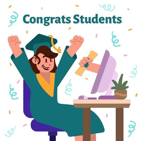 Graduation is a time of life that will never come back and there's no better way to celebrate it with some good graduation messages and wishes. Download Virtual Graduation Ceremony Concept for free in ...