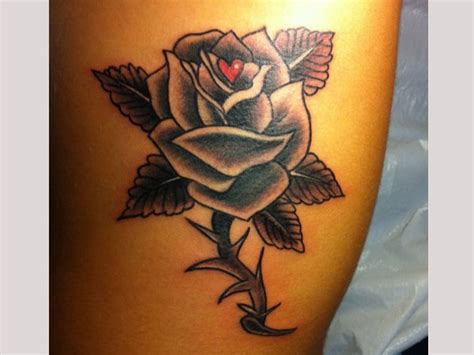 Exotic Black Rose Tattoo Designs With Images Design Press