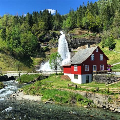 Steinsdalsfossen Waterfalls 27 May 2016 House Styles Waterfall Norway
