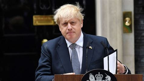 Uk Prime Minister Boris Johnson Announces Resignation Them S The Breaks Good Morning America