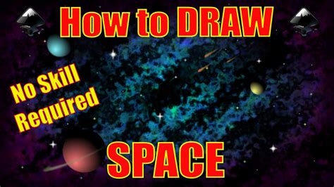 how to draw space in inkscape youtube