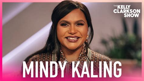 Watch The Kelly Clarkson Show Official Website Highlight Mindy Kaling Can Hardly Say Sex