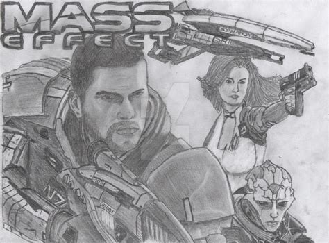 Mass Effect Sketch Page By Silverbackpie On Deviantart