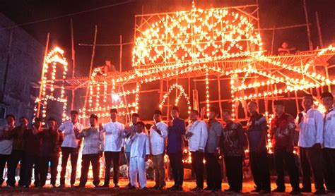 Festival Lampu Colok Meriahkan Peringatan Tahun Baru Islam Di Kecamatan Mandau