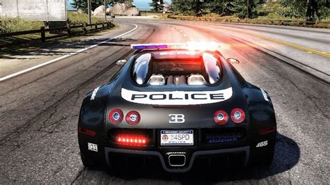 Need For Speed Hot Pursuit Bugatti Veyron 164 Police Test Drive