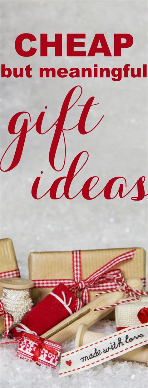 The next time you shop for someone however, it's important to note that almost half of the women surveyed said they enjoyed a gift because it was meaningful. Cheap but Meaningful Christmas Gift Ideas | Meaningful ...