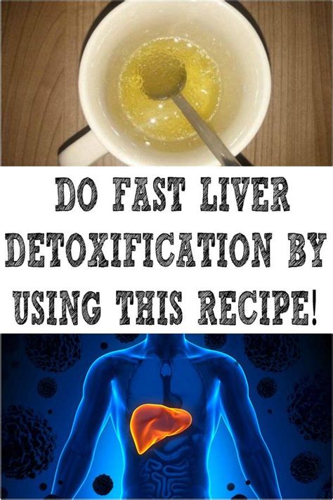 Do Fast Liver Detoxification By Using This Recipe Liver