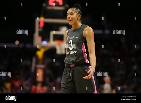 Los Angeles Sparks Forward Candace Parker 3 During The Minnesota Lynx