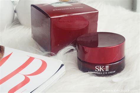 Visit one of their stores today! SK-II Stempower Eye Cream Review | Sabrina Tajudin ...