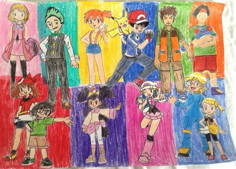 Ash And Friends Kanto Kalos Pokémon Amino