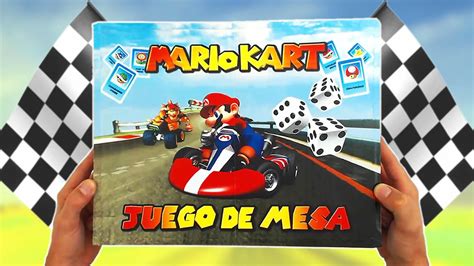 Juego Mesa Mario Kart Plantillas Juego De Mesa De Mario Kart