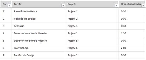 Planilha De Timesheet Em Excel Planilhas Prontas