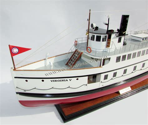 Virginia V Steamship Model