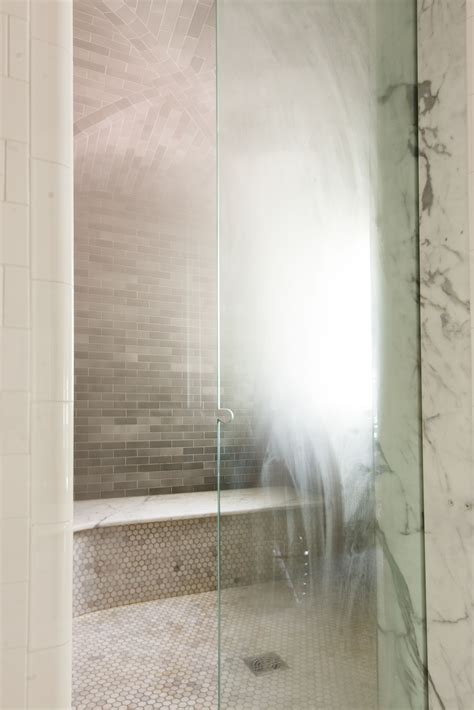 pin by tucker cline design on steam shower luxury modern bathrooms glass shower doors