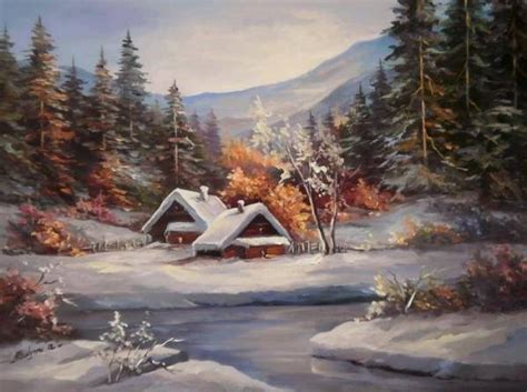 Picturi Iarna De Basm De Anca Bulgaru