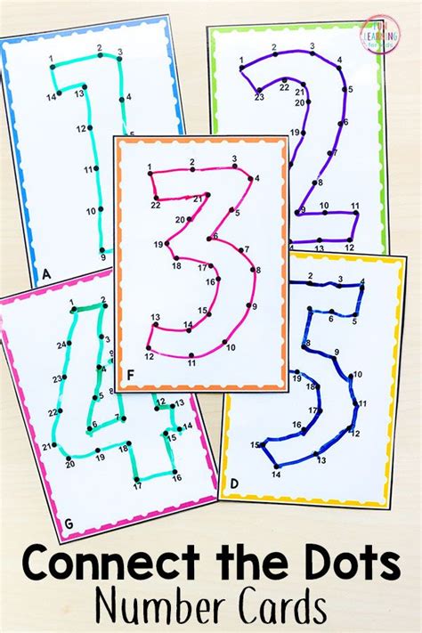 Using Connect The Dots Printables To Teach Numbers Teaching Numbers