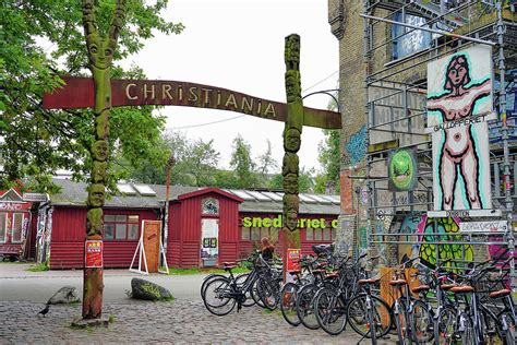 Freetown Christiania In Copenhagen Denmark Photograph By