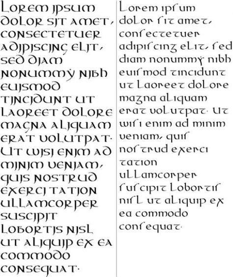 Uncial Is A Majuscule Script Written In All Capital Letters Used