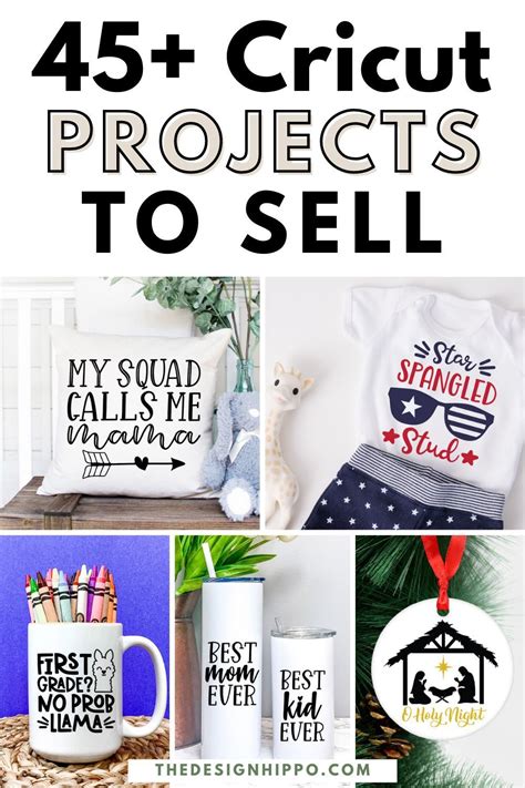 45 Best Cricut Projects To Sell To Make Money With Cricut Profitable