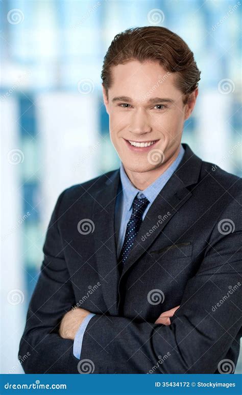 Smart Male Business Professional Stock Photo Image Of Formal Looking