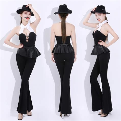 jazz dance costumes sexy nightclub dj ds stage lead dance clothes for singers performance wear