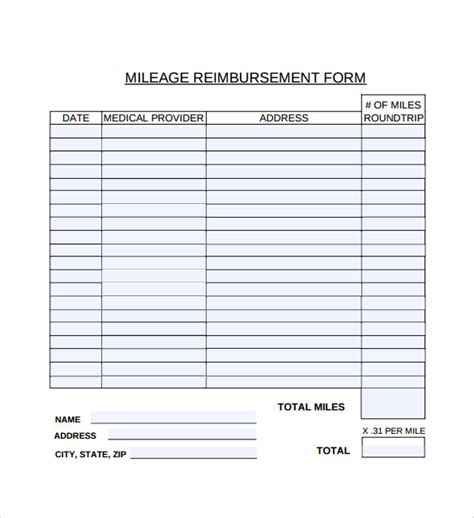 Jan 6 2017, 01:37 pm. FREE 8+ Sample Mileage Reimbursement Forms in PDF | MS Word