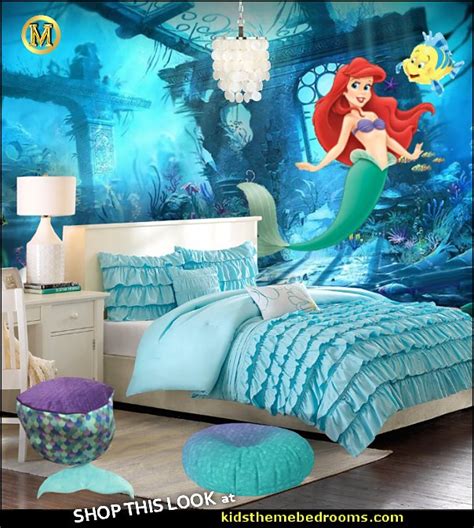 Little Mermaid Bedroom Decorating Ideas Leadersrooms