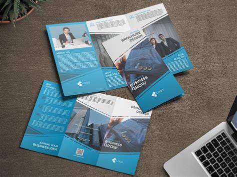 Tri Fold Corporate Business Brochure Techmix