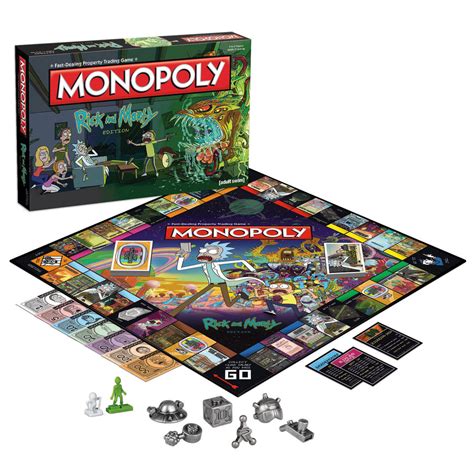 Monopoly Rick And Morty Hasbro Pulse