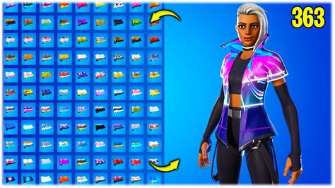 Fortnite All 363 Outfit Wraps Showcased With The New Leaked Wrap Major