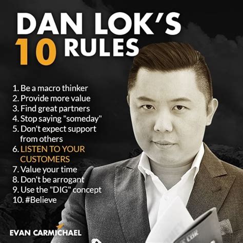 Whats Your Favorite Dan Lok Rule For Success Tag Him And Leave Your