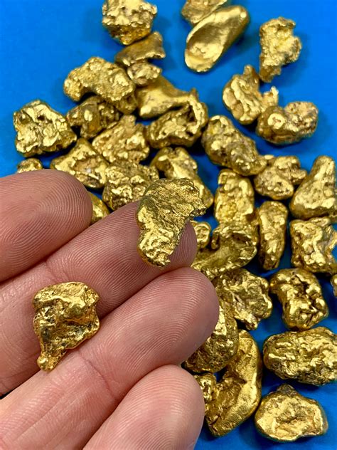 Alaskan Bc Natural Gold Nugget 31100 Gram Lot Of 5 To 10 Gram Nuggets