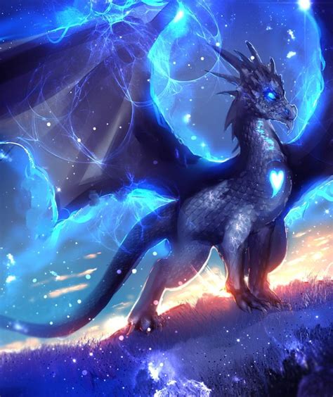 Blue Dragon Open Auction By Ryky On Deviantart Fantasy Creatures