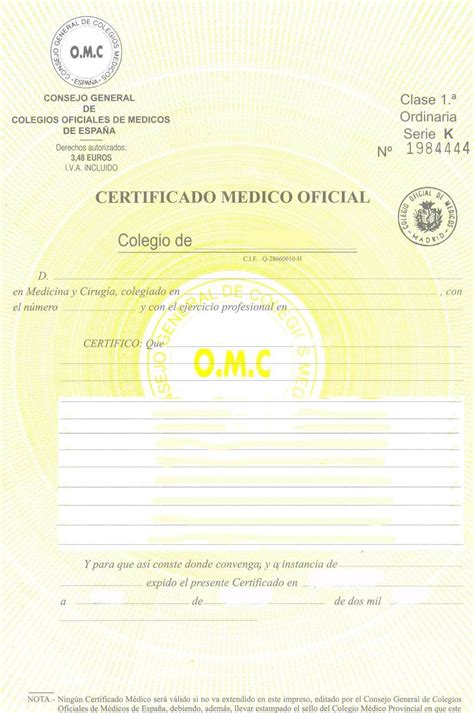 Qué Es El Certificado Médico Oficial Y Cómo Se Consigue Mi Portal