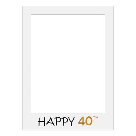 Birthday Photo Booth Frame Happy Birthday Photobooth Props Birthday