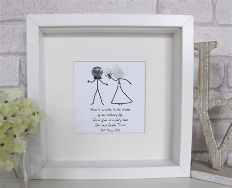 Fantastic Personalised Wedding Gift For Bride And Groom Top Wedding