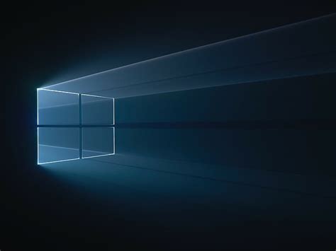 Hd Wallpaper Windows 10 Abstract Gmunk Blue Futuristic Light