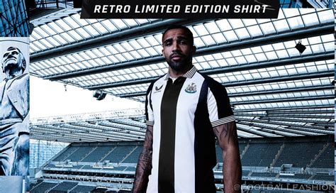 Newcastle United 202122 Castore Retro Kit Football Fashion