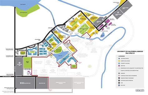 San jose city college doesn't offer on campus housing. UC Merced Campus Map & Directions | Center for Cellular ...
