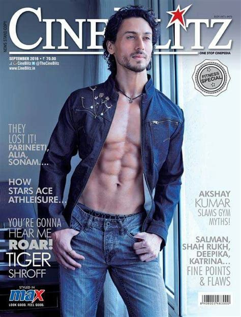 Shirtless Bollywood Men Tiger Shroff S Topless Covers A Series Of