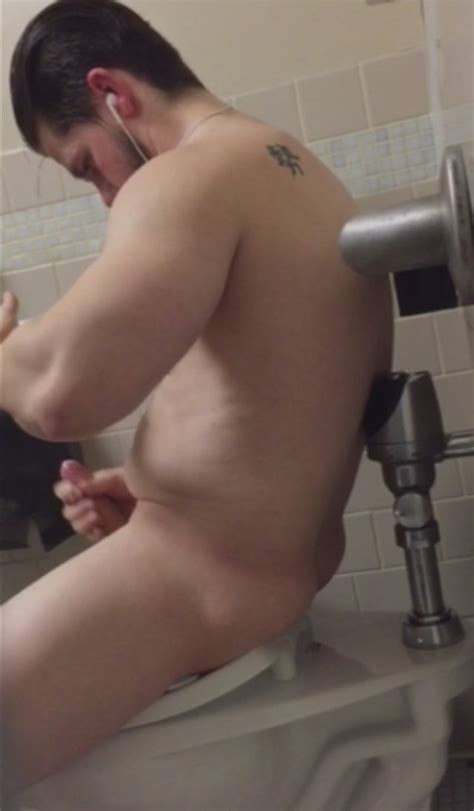 Guy Caught Jerking Off In The Toilet Spycamfromguys Hidden Cams Spying On Men