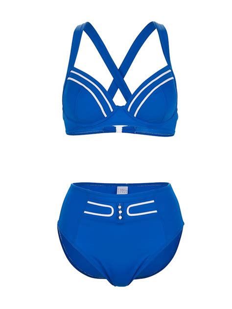 Lidea Bikini Medium Support Blau Preise Vergleichen