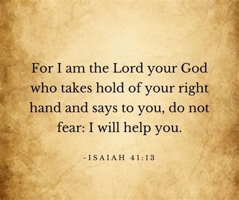 Isaiah 41 13