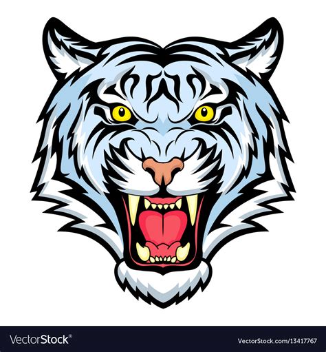 Bengal Tiger Royalty Free Vector Image Vectorstock